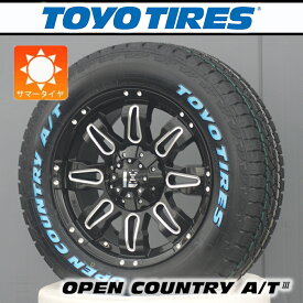 【車種】デリカD5 エクストレイル RAV4 CX5 CX8 アウトランダー｜LEXXEL Balano バレーノ 17インチ タイヤホイール TOYO OPENCOUNTRY AT3 225/65R17 ホワイトレター 新品4本セット 1台分