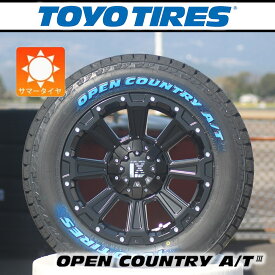 デリカD5 エクストレイル RAV4 CX5 CX8 アウトランダー 17インチ タイヤホイール 4本セット TOYO OPENCOUNTRY AT3 225/65R17 ホワイトレター トーヨー オープンカントリー LEXXEL DeathRock レクセル デスロック オールテレンタイヤ yu