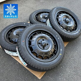 スタッドレス【車種】ハイゼットジャンボ タント ハスラー デリカミニ｜ スノータイヤ 15インチ タイヤホイール KENDA KR36 165/60R15 新品4本セット Bounty Noel バウンティ ノエル タイヤホイールセット 1台分