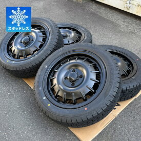 スタッドレス【車種】ハイゼットジャンボ タント ハスラー デリカミニ｜ スノータイヤ タイヤホイール KENDA KR36 165/60R15 15インチ 新品4本セット Bounty Noel バウンティ ノエル タイヤホイールセット 1台分