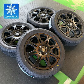 【軽自動車用/15インチ】165/60R15 スタッドレスタイヤ ホイールセット 15インチ ハスラー デリカミニ ウェイク ハイゼットジャンボ KENDA KR36