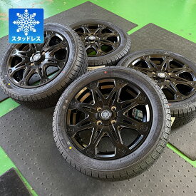 スタッドレス【軽自動車用/15インチ】 ハスラー デリカミニ ウェイク ハイゼットジャンボ KENDA KR36 165/60R15 タイヤホイール MUD-X 新品4本セット 1台分