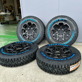ジムニー JB23 JB64 16インチ タイヤ ホイールセット 人気 BDX08 トーヨー オープンカントリー RT 185/85R16 ホワイトレター