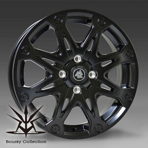 10月下旬入荷 Bounty Collection バウンティコレクション MUD-X マッドエックス 15×5.0 +45 100-4H ホイールのみ 1本から 軽自動車用