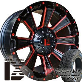 プラド ハイラックス サーフ FJクルーザー H3 17インチ LEXXEL DeathRock デスロック ヨコハマ ジオランダー X-AT 265/70R17 265/65R17 285/70R17 295/70R17