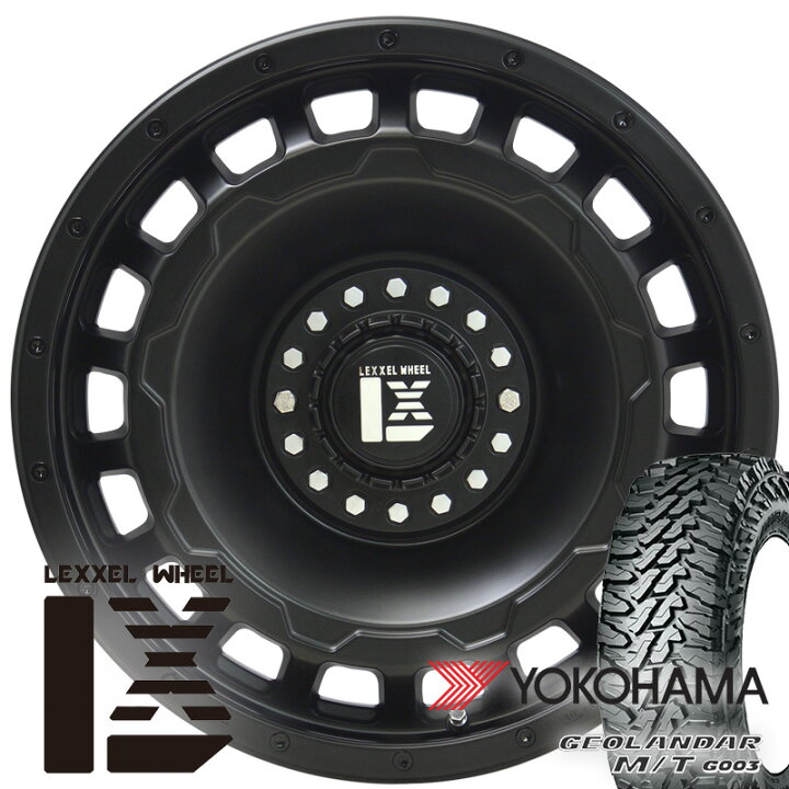 楽天市場】LEXXEL SwaGGer offroad style 16インチ 5.5J +20 タイヤ 
