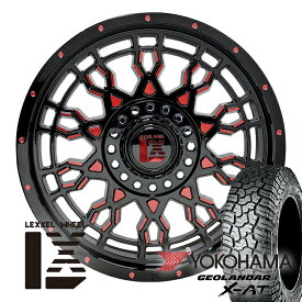 プラド ハイラックス FJ サーフ パジャロ H3 17インチ LEXXEL PreDator プレデター ヨコハマ ジオランダー X-AT 265/70R17 265/65R17 285/70R17