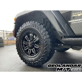ラングラー JL JK タイヤホイールセット 17インチ Balano YOKOHAMA ジオランダー MT 265/65R17 265/70R17 285/70R17