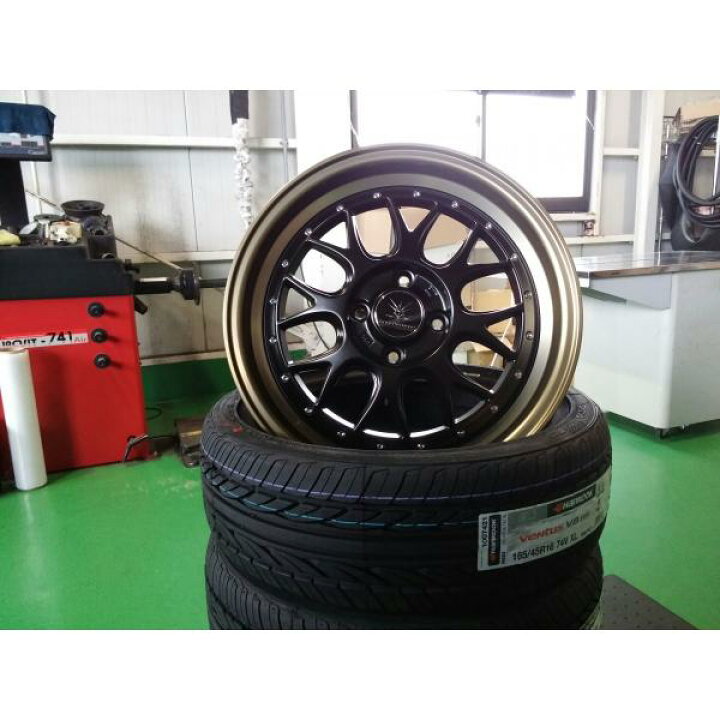 楽天市場】16インチタイヤホイールセット 165/45R16 BD00 N-BOX デイズ 