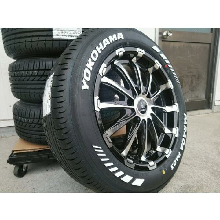 楽天市場】ハイエース200系 タイヤホイール ヨコハマ パラダ ホワイト  