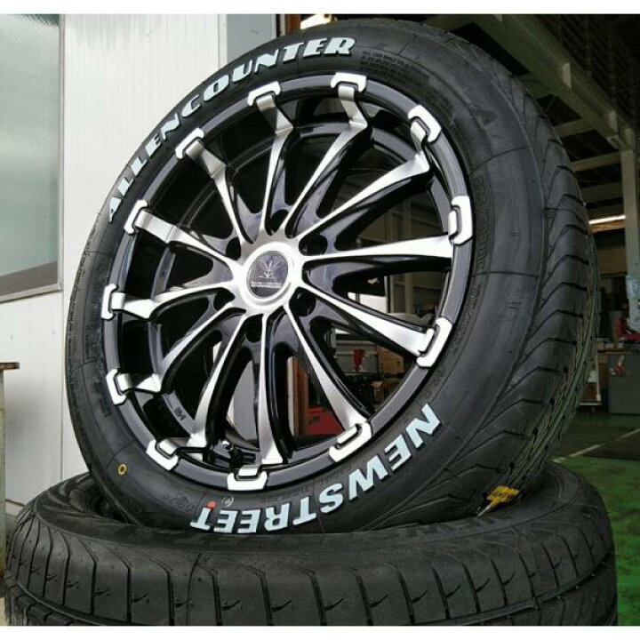 楽天市場】200系ハイエース 18インチ タイヤホイール 新品4本セット  