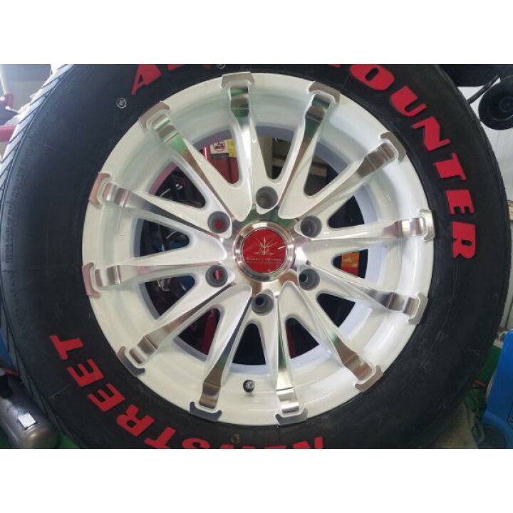 楽天市場】ハイエース200系 レジアスエース タイヤホイールセット 16 