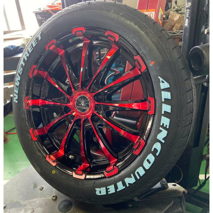楽天市場】車検対応 タイヤホイールセット 18インチ 200系ハイエース 