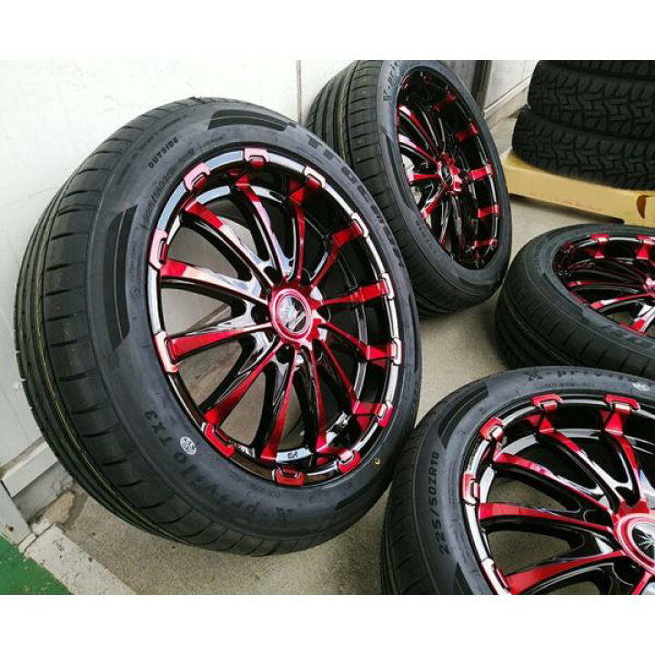 楽天市場】ハイエース200系 18インチ Bounty Collection BD12 レッド  