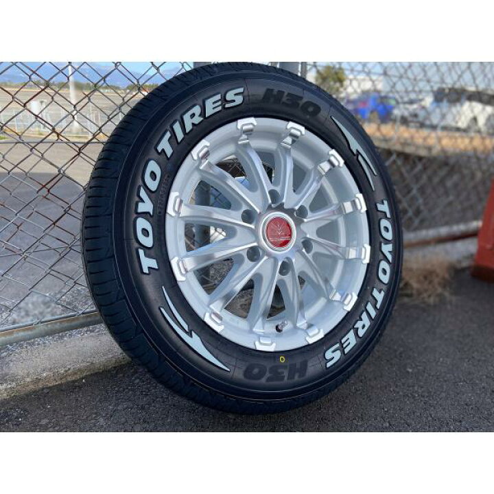 楽天市場】トーヨータイヤ H30 215/65R16 ホワイトレター 200系 