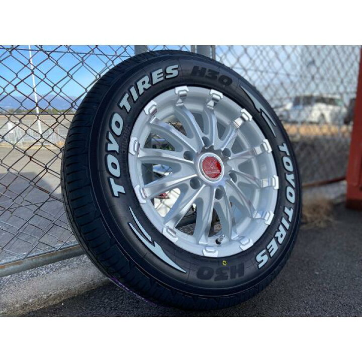 楽天市場】トーヨータイヤ H30 215/65R16 ホワイトレター 200系 
