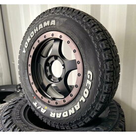 ジムニー JB23 JB64 16インチ Bounty Collection BDX05 ヨコハマ ジオランダー G015 A/T 185/85R16 ホワイトレター