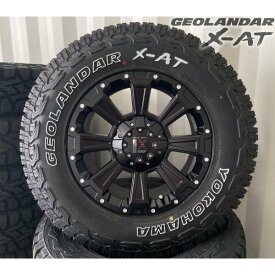 LEXXEL DeathRock デリカD5 RAV4 CX5 エクストレイル タイヤ ホイール セット 16インチ ヨコハマ ジオランダー X-AT 235/70R16