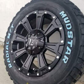 車検対応 200系ハイエース レジアスエース タイヤホイールセット 16インチ DeathRock デスロック Mudstar Radial M/T 215/65R16