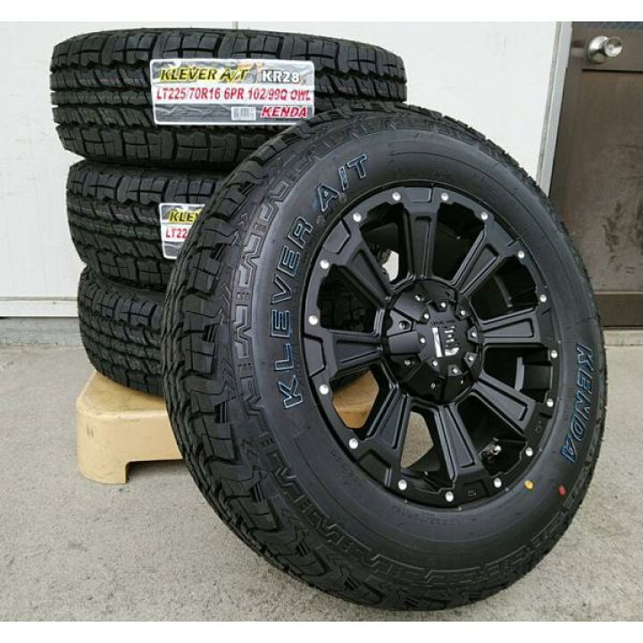 楽天市場】KENDA KR28 オールテレーン 225/70R16 タイヤホイール 新品4 