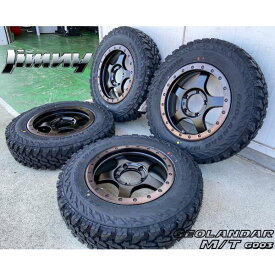 マッドタイヤ JB64 JB23 JB22 JA12 JA11 ジムニー 新品タイヤホイール4本セット ヨコハマ ジオランダー MT G003 185/85R16 175/80R16 195R16