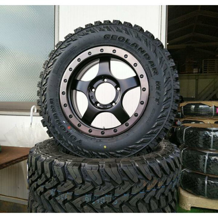 楽天市場】ヨコハマ ジオランダー MT G003 185/85R16 ジムニー JB64 