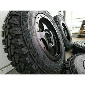 新品/4本セット ジムニー 純正サイズ タイヤホイールセット ヨコハマ ジオランダー MT 175/80R16 16インチ BDX05