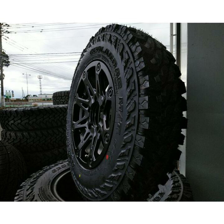 楽天市場】人気 ヨコハマ ジオランダーMT 185/85R16 ジムニー JB23 