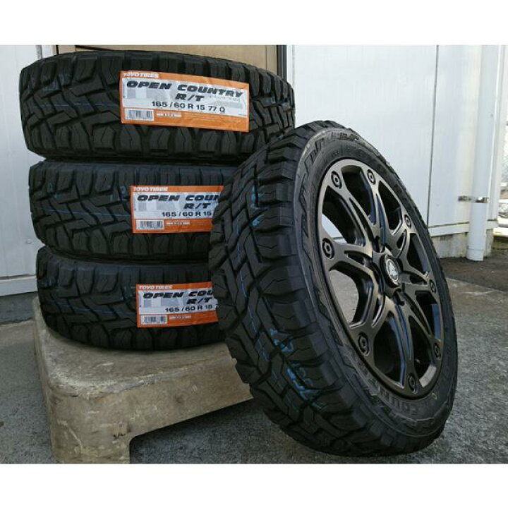 楽天市場】バン DA64W エブリイワゴン タイヤホイール 15インチ MUD-X 