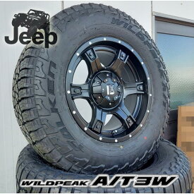 オールテレンタイヤ JEEP ラングラー JL JK RAV4 新品タイヤホイールセット 17インチ ファルケン WILDEPEAK A/T3W 265/70R17 265/65R17