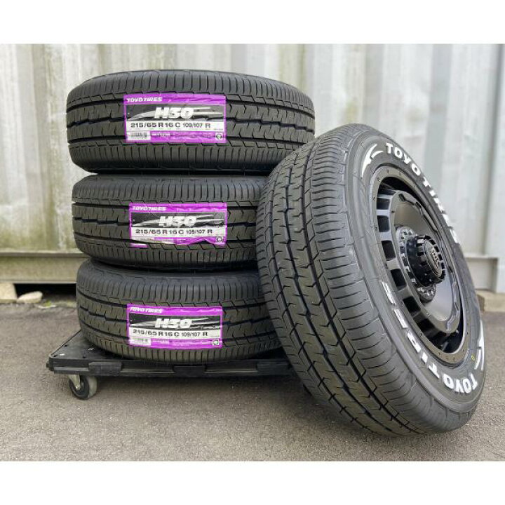 楽天市場】TOYO H30 215/65R16 107/109 LT 車検対応タイヤ＆ホイール 