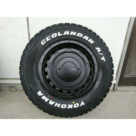 ヨコハマ ジオランダー A/T G015 185/85R16 ホワイトレター ジムニー JB64 JB23 タイヤホイール 16インチ SwaGGer