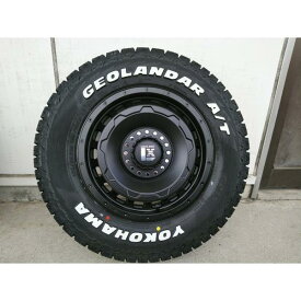 ジムニー JB64 JB23 タイヤホイール ヨコハマ ジオランダー A/T G015 185/85R16 ホワイトレター 16インチ SwaGGer