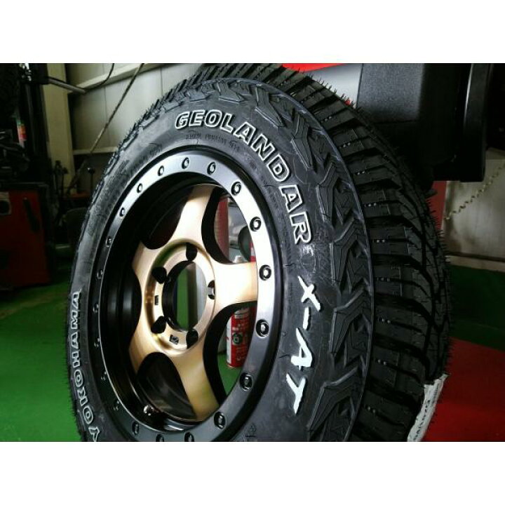 楽天市場】【新品/5本セット】 ジムニー タイヤホイールセット 195R16 