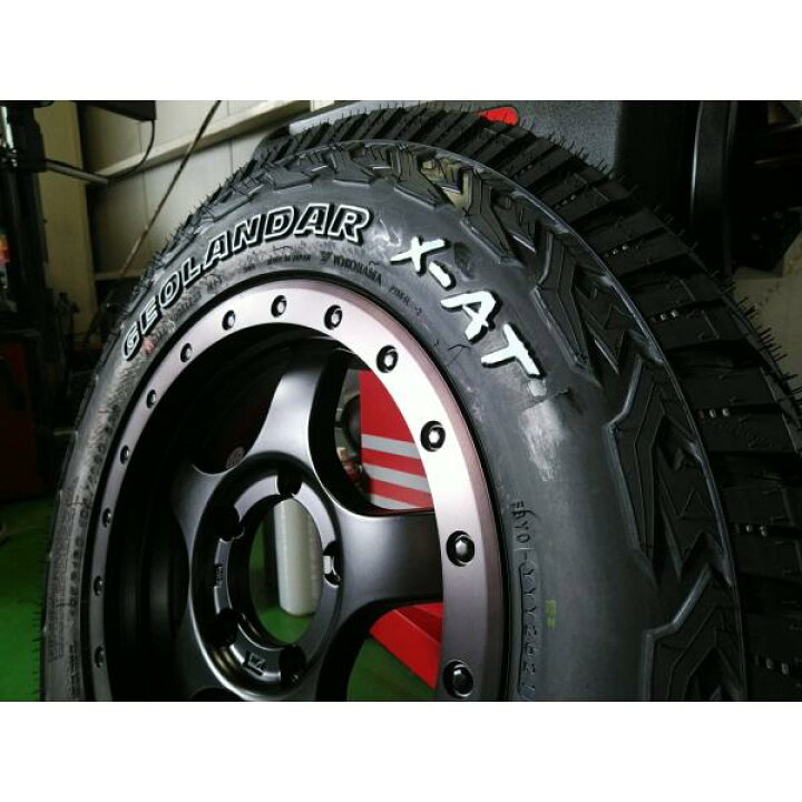 楽天市場】ヨコハマ ジオランダー X-AT 195R16 ジムニー タイヤ 