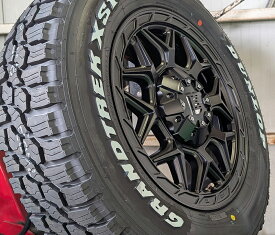 即納 デリカD5 エクストレイル アウトランダー RAV4 アルファード プリウスα クロスロード スタッドレス タイヤホイールセット 16インチ レクセル インフェルノ ダンロップ グラントレック XS1 215/70R16 LT 100/97N ホワイトレター
