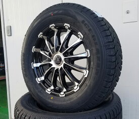 即納 車検対応 200系ハイエース レジアスエース スタッドレスタイヤホイールセット 16インチ バウンティ コレクション BD12 SAILUN COMMERCIO ICE 215/65R16 109/107 8R