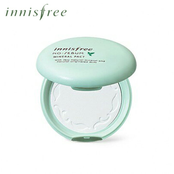 楽天市場 Innisfree ノーセバム ミネラル パクト ノーシーバム イニスフリー プレストパウダー 韓国コスメ パウダー 化粧崩れ 皮脂 テカリ 皮脂崩れ 油とり 毛穴 カバー マスクにつかない 化粧直し 天然 ミネラル ミント メール便 送料無料 A Cuebshop エーキューブ