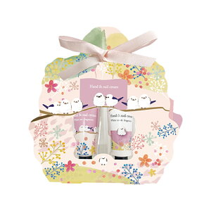 【マラソンSALE】ハンドクリーム 10g×2本 シマエナガ いちご さくら ハンドクリーム 2本入りセット ハンドケア ギフト 保湿 乾燥 プレゼント コスメ ギフト コフレ プチギフト 贈り物 人気 プ