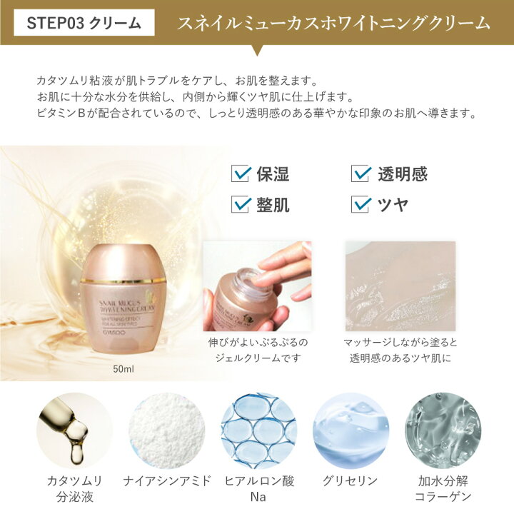 楽天市場】☆セール特価☆ 【おまけ付き】グシュ スキンケアセット 5点 