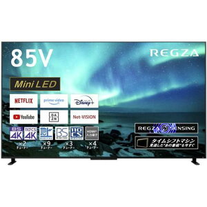 er66^ȏ er TV  REGZA OU ^CVtg}V4K Mini LEDtOU 85Z970M