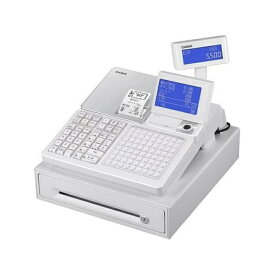 レジスター 清算 店舗 計算 レジ カシオ ホワイト 電子レジスター4部門 インボイス対応 小型 SR-C550-EX-4SWE 15時まで当日出荷※営業日・入金済