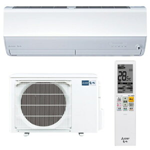 エアコン(〜2.8kw) 室内外機セット 6畳 8畳 10畳 暖房 冷房 三菱 6畳程度 室内電源タイプ 単相100V/15A 霧ヶ峰 Zシリーズ ピュアホワイト MSZ-ZXV2225