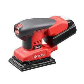 グラインダー・サンダー・ポリッシャー 工具 DIY 加工 キョウセラ 電池パック(B-1125L)×1個・充電器(UBC1803L)×1個付属 充電式サンダー 602100A [KYOCERA リョービ RYOBI 電動サンダー BS-1110L2