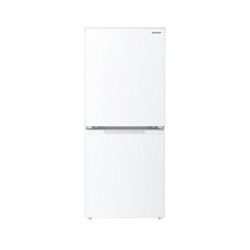 冷蔵庫(〜150L) 一人暮らし ひとり暮らし 小型 シャープ 152L 2ドア冷蔵庫 マットホワイト つけかえどっちもドア SJ-D15P-W