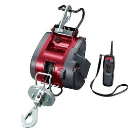 ウインチ ウィンチ 工具 DIY 加工 キョウセラ 685754A リモコンウインチ(吊り上げ・巻き上げ機) AWI62RCD ワイヤーロープ4mm×21m付