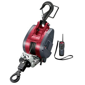 ウインチ ウィンチ 工具 DIY 加工 キョウセラ 685853A リモコンウインチ 吊下型 30m AWI196RCD ワイヤーロープ5mm×30m付