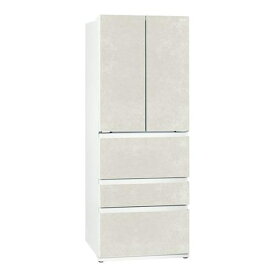 冷蔵庫(401〜500L) アクア ラスティックホワイト 冷凍冷蔵庫 両開き 506L 幅700mm AQR-TX51R-W