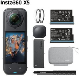 ビデオカメラ インスタ360 8K360度アクションカメラ CINSAAHA-X504 国内正規品 Insta360 X5 エッセンシャルキット 15時まで当日出荷※営業日・入金済