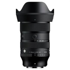 カメラレンズ シグマ APS-C 標準ズームレンズ 17-40mm F1.8 DC Art ソニーE用 15時まで当日出荷※営業日・入金済